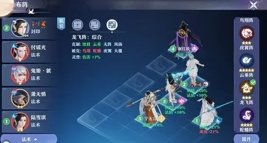梦幻新诛仙阵法攻略与搭配推荐