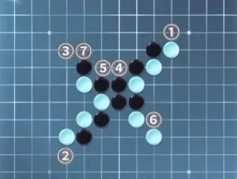 逆水寒手游游历五子棋残局四指南