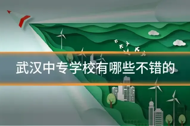 武汉中专学校有哪些不错的