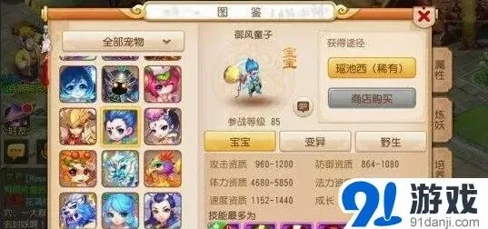 梦幻西游85级宠物攻略完整推荐指南