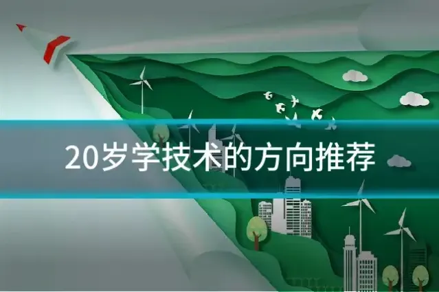 20岁学技术的方向推荐
