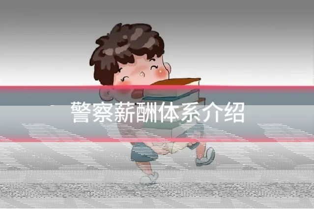 警察薪酬体系介绍