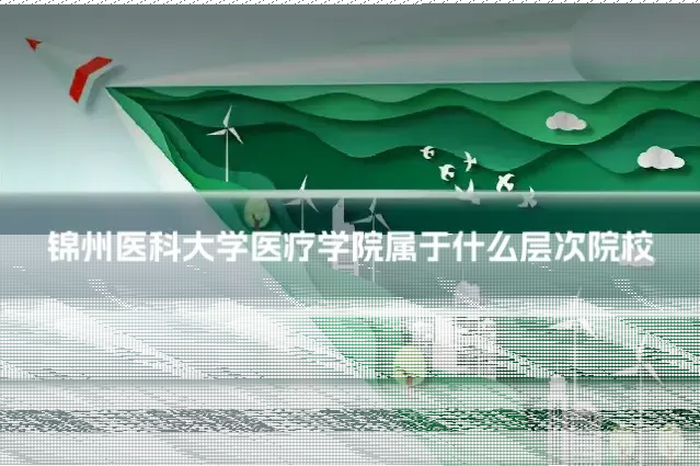 锦州医科大学医疗学院属于什么层次院校
