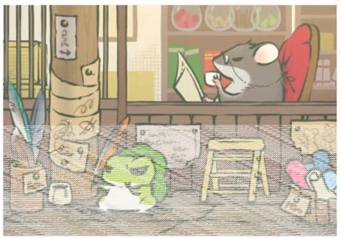 旅行青蛙杂货店明信片收集流程