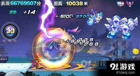 天天酷跑雷霆领主爆分攻略高分