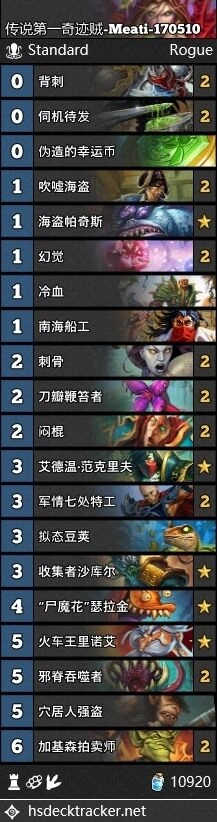 炉石传说奇迹贼