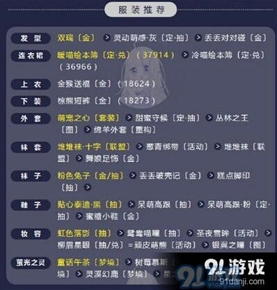 奇迹暖暖动物园