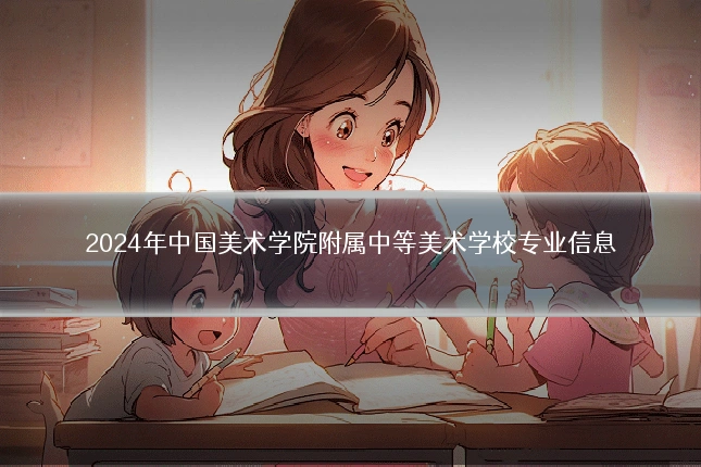 2024年中国美术学院附属中等美术学校专业信息