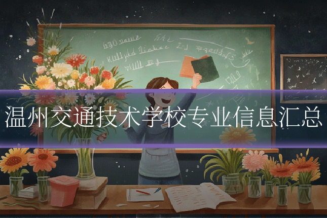 温州交通技术学校专业信息汇总