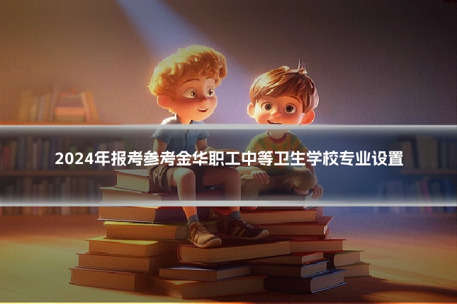 2024年报考参考金华职工中等卫生学校专业设置