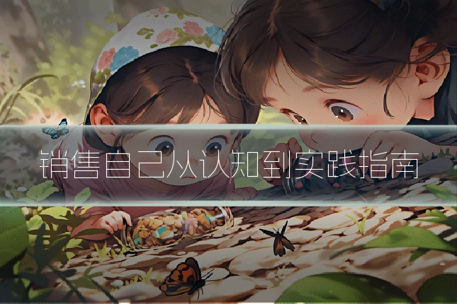 销售自己从认知到实践指南