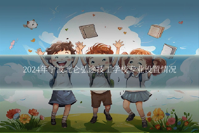 2024年宁波北仑弘途技工学校专业设置情况