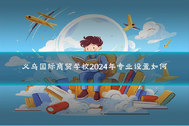 义乌国际商贸学校2024年专业设置如何