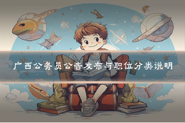 广西公务员公告发布与职位分类说明