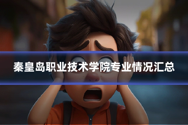 秦皇岛职业技术学院专业情况汇总