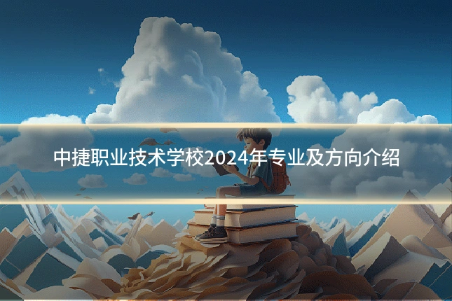 中捷职业技术学校2024年专业及方向介绍