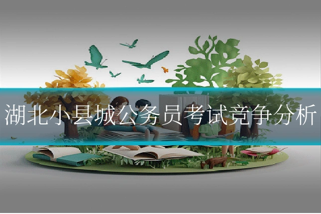 湖北小县城公务员考试竞争分析