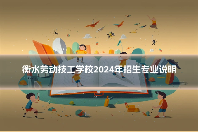 衡水劳动技工学校2024年招生专业说明