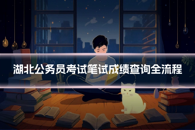 湖北公务员考试笔试成绩查询全流程