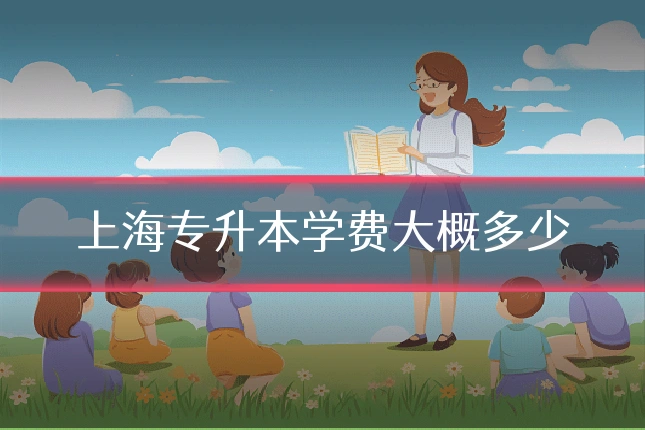 上海专升本学费大概多少