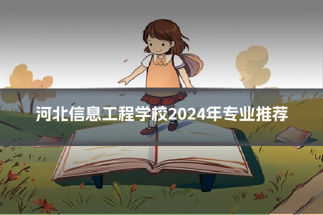 河北信息工程学校2024年专业推荐