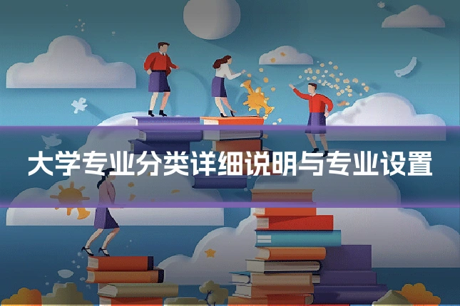 大学专业分类详细说明与专业设置