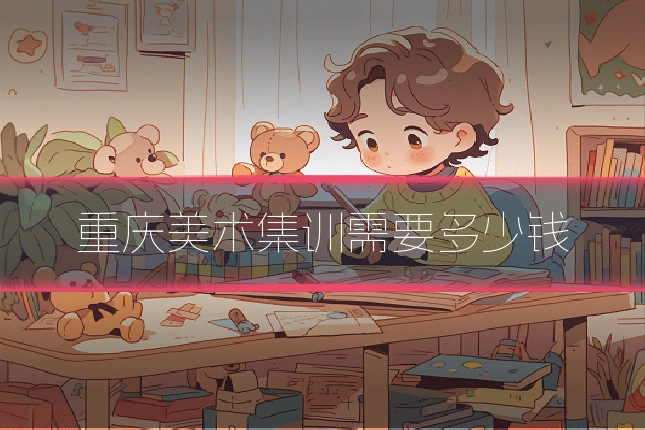 重庆美术集训需要多少钱
