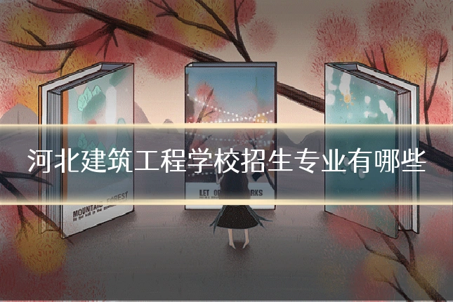 河北建筑工程学校招生专业有哪些