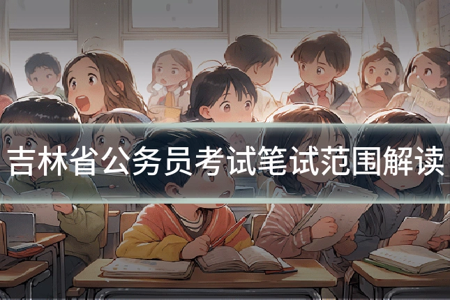 吉林省公务员考试笔试范围解读
