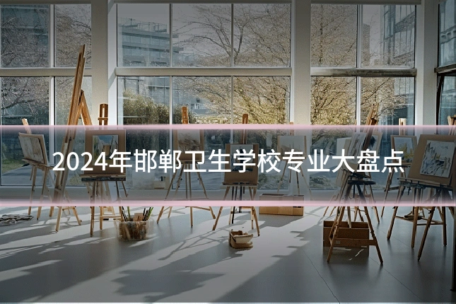2024年邯郸卫生学校专业大盘点