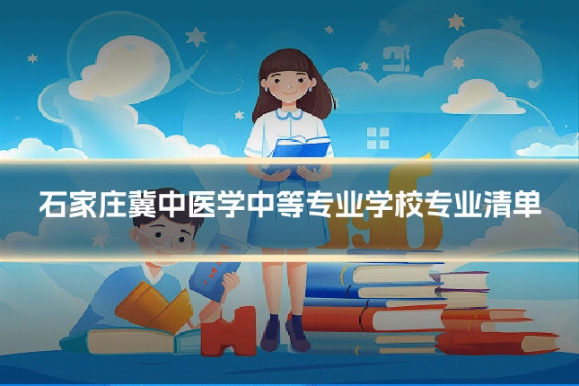 石家庄冀中医学中等专业学校专业清单