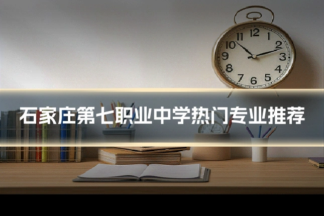 石家庄第七职业中学热门专业推荐