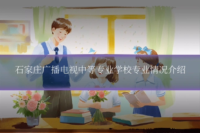 石家庄广播电视中等专业学校专业情况介绍