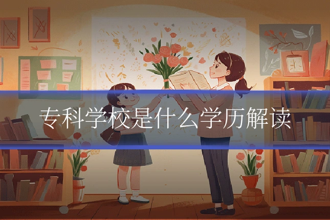 专科学校是什么学历解读