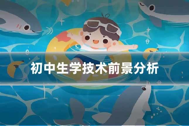 初中生学技术前景分析