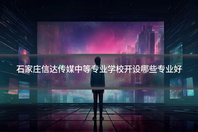 石家庄信达传媒中等专业学校开设哪些专业好