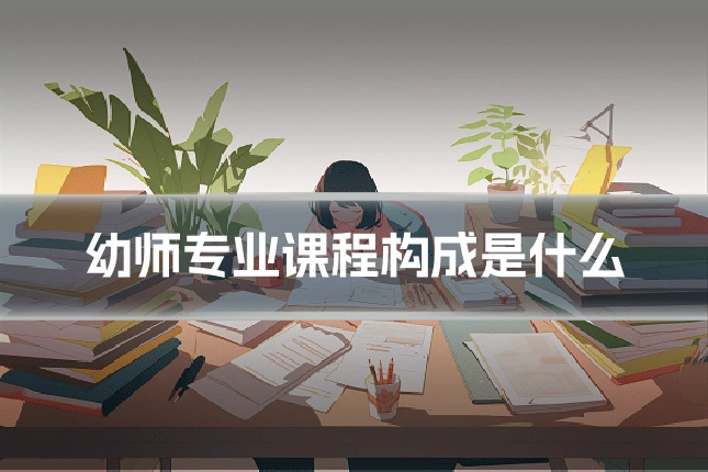 幼师专业课程构成是什么