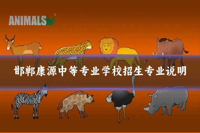 邯郸康源中等专业学校招生专业说明