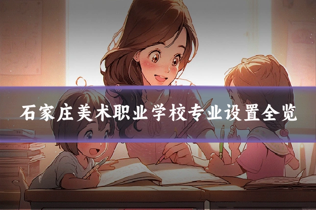 石家庄美术职业学校专业设置全览