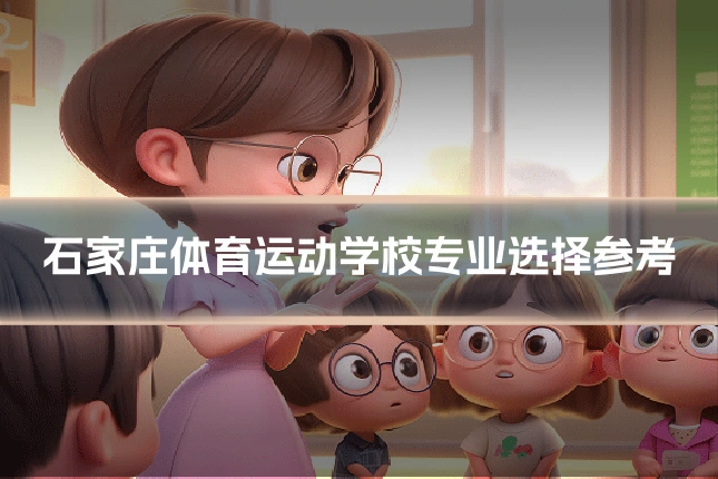 石家庄体育运动学校专业选择参考