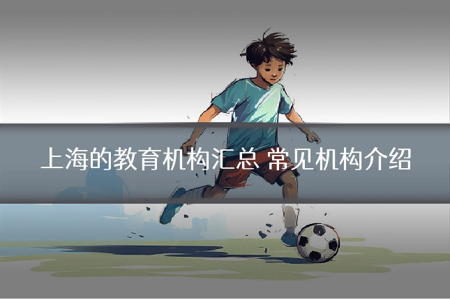 上海的教育机构汇总 常见机构介绍