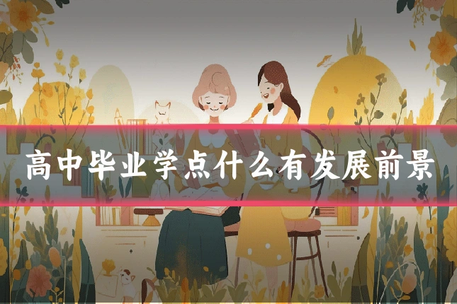 高中毕业学点什么有发展前景