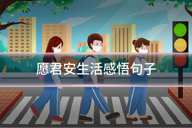 愿君安生活感悟句子