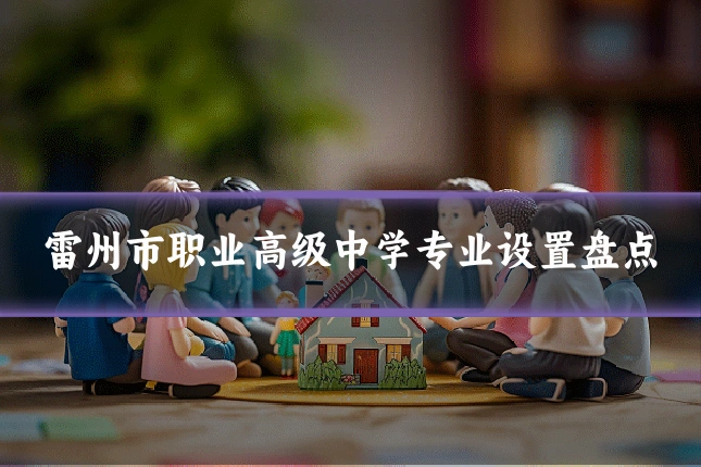 雷州市职业高级中学专业设置盘点