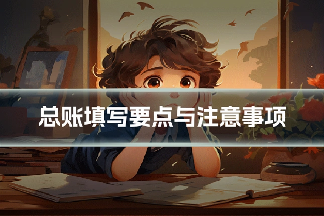 总账填写要点与注意事项