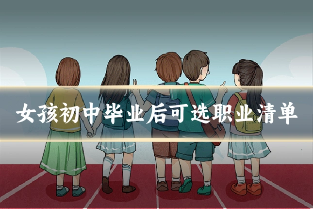 女孩初中毕业后可选职业清单