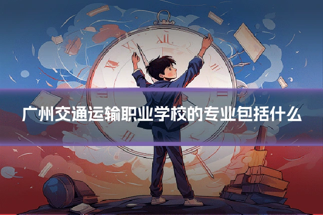 广州交通运输职业学校的专业包括什么