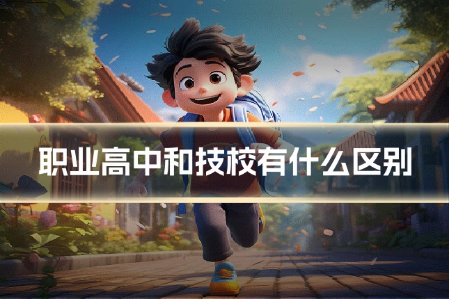 职业高中和技校有什么区别