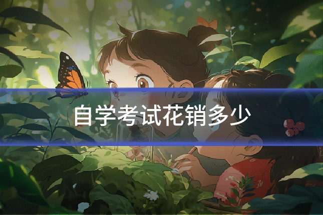 自学考试花销多少