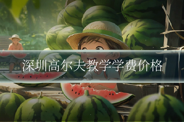 深圳高尔夫教学学费价格